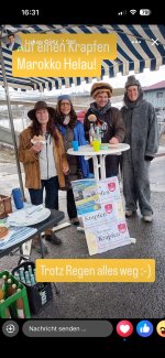 Alles Krapfen weg :-) - Helau Marokko!