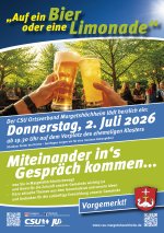 Auf ein Bier oder eine Limo am 02.07.2026