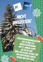 Christbaumsammelaktion am 11.01.2025 ab 8 Uhr