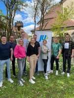 Der JU-Vorstand nun auch mit Foto