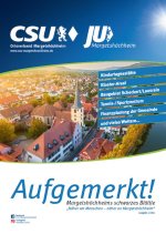 Neue Ausgabe von "Aufgemerkt!"