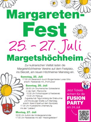 Herzliche Einladung zum Margaretenfest 2026