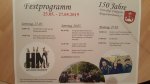 150 Jahre Feuerwehr in Margetsh&ouml;chheim - 25.-27.05.2019