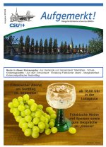 Kurzausgabe: "Aufgemerkt!"