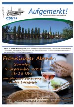 Kurzausgabe von "Aufgemerkt!" - hier und in K&uuml;rze in Ihrem Briefkasten