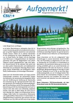 Neue Ausgabe von "Aufgemerkt!"