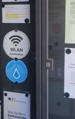 Rathaus jetzt auch Refill-Station