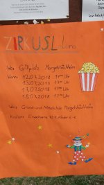 Zirkus in der Gemeinde
