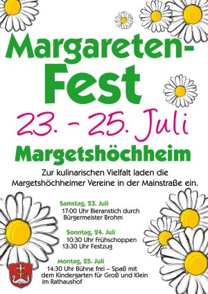 Margaretenfest 23.-25.07.2016